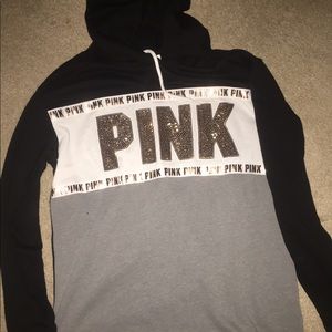 Pink hoodie